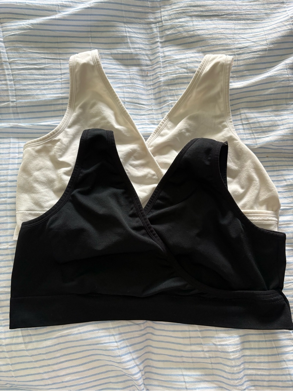 Auden Nursing & Sleep Bras - Black & White